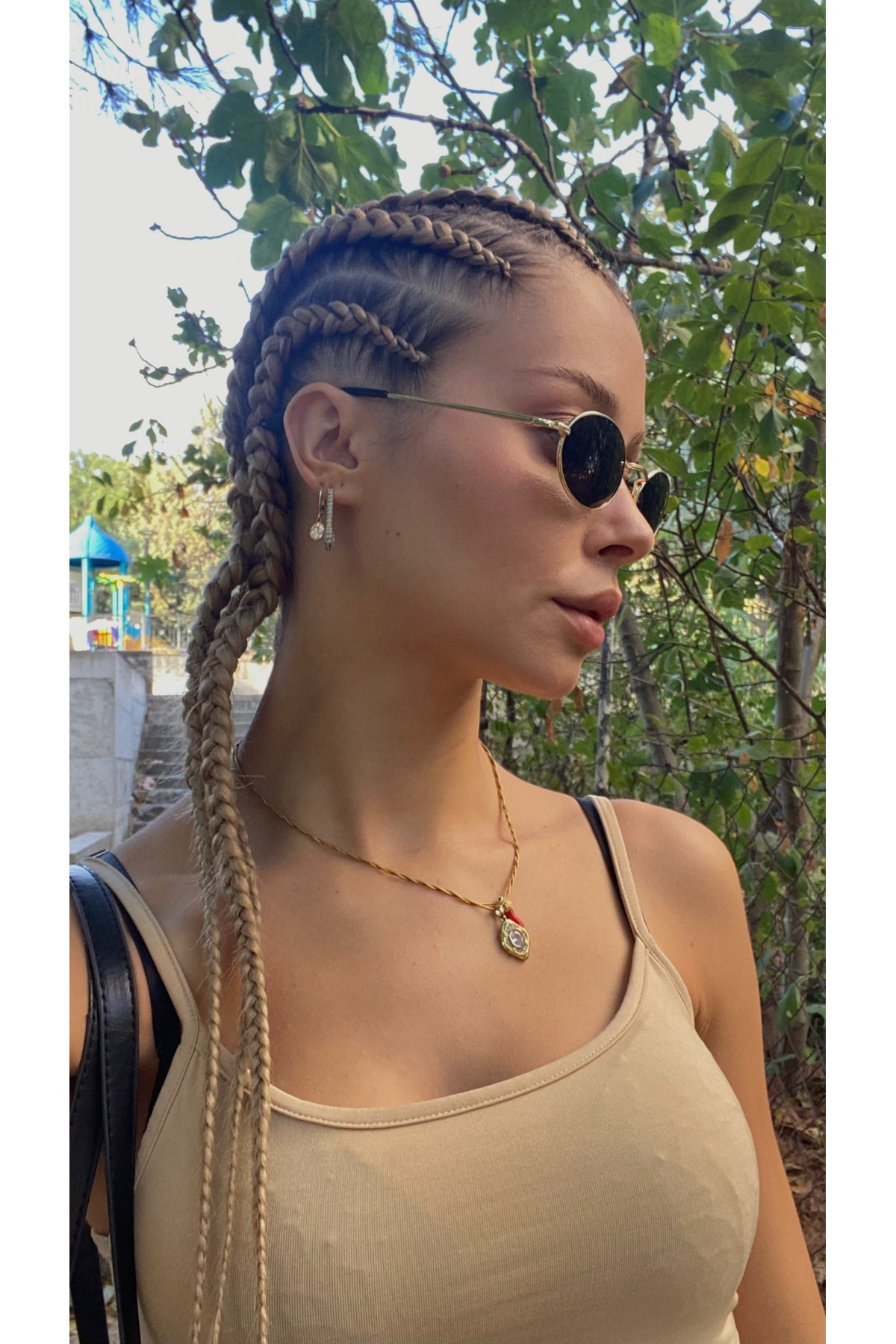 LOOKUP Güneş Gözlüğü Unisex UV400 korumalı Popüler İthal Model Kılıf Ve Bez Hediyeli Yeni Sezon Gözlük - Görsel 3