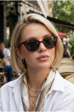 TARSS Cleo Kemik Cat Eye Kadın Güneş Gözlüğü