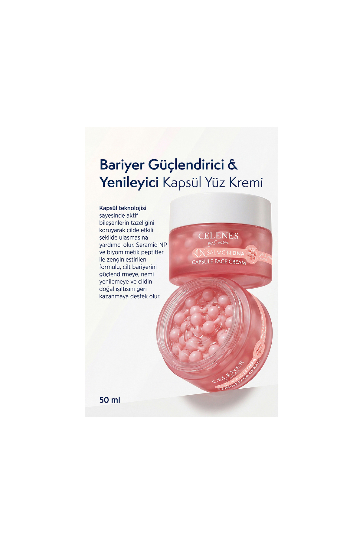 celenes by sweden Jel Kapsül Krem, 50 ml - Görsel 2