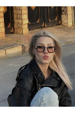 Eyesofia Leon Night Breeze Siyah Füme Unisex Güneş Gözlüğü