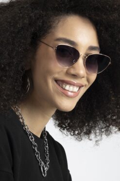 polo55.sport.1855 Metal Çerçeve Cateye Kadın Güneş Gözlüğü Pl22kg009r002