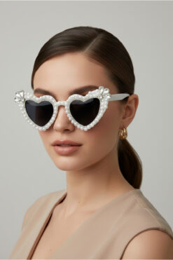 Happyline İncili doğum günü gözlük , gelin gözlük, bride after party gözlüğü, düğün kına eğlence, gözlük