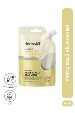 Dermokil Beyazlatıcı Etkili Pirinç Özü Kil Maske 30 ml