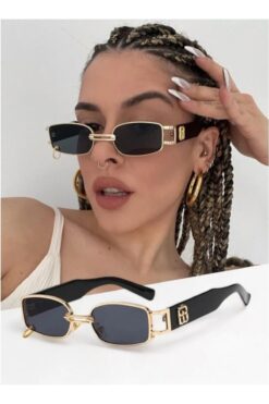 Byc polo CP165 PİRSİNGLİ SİYAH ZARİF ŞIK GÜNEŞ GÖZLÜĞÜ..