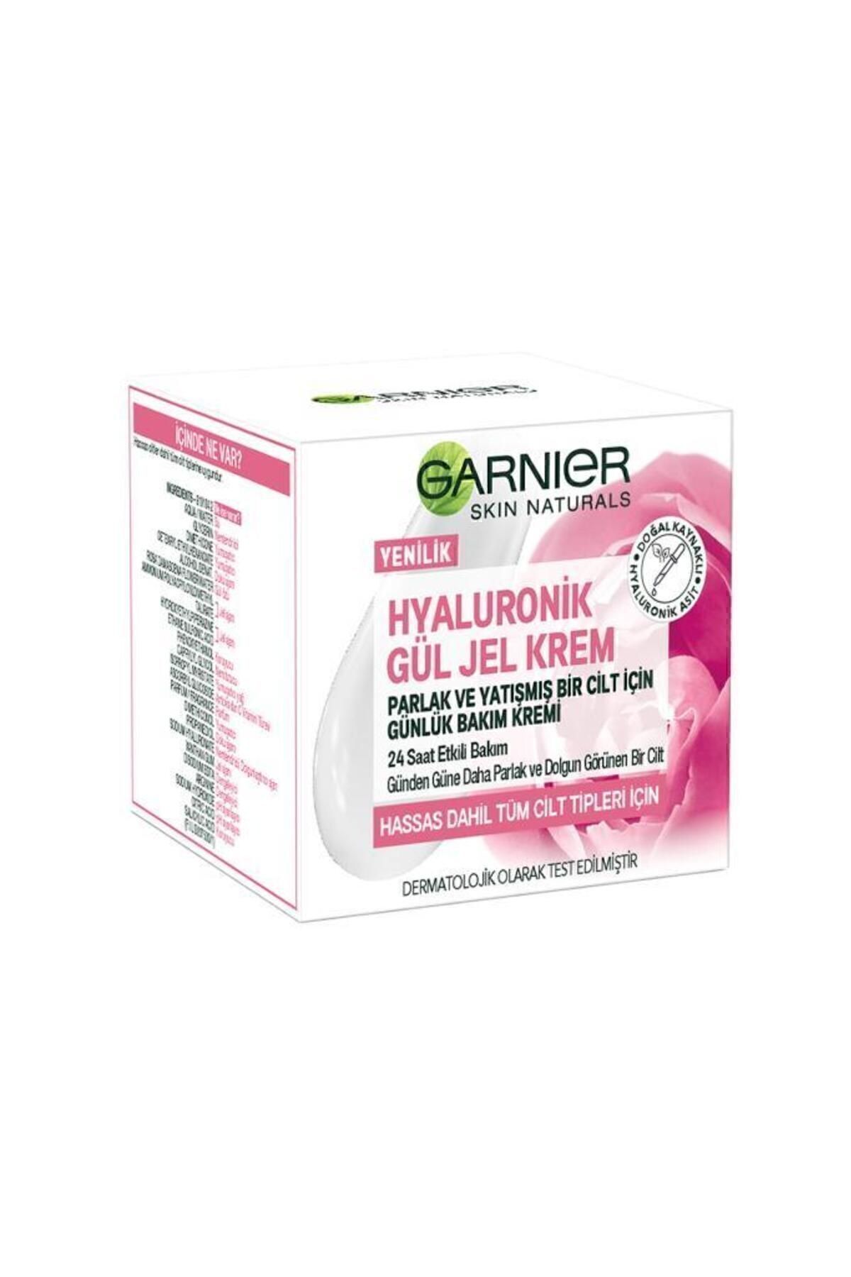 Garnier Hyaluronik Gül Jel-krem - Parlak Ve Yatışmış Bir Cilt Için Günlük Bakım Kremi - Görsel 2