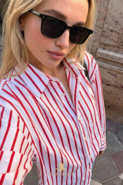 MACERATİ 2028 Unisex Siyah Kare Ultra Hafif UV400 Filtreli Güneş Gözlüğü