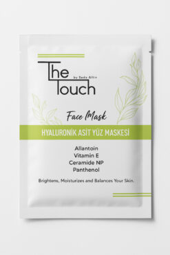 The Touch By Seda Altın Hyaluronik Asit İçerikli Kağıt Yüz Maskesi