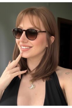 LOOKUP GÜNEŞ GÖZLÜĞÜ UV400 KORUMALI UNİSEX YENİ SEZON VİNTAGE KILIF VE SİLME BEZİ HEDİYELİ POLİCARBON CAM