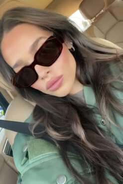 Eyesofia Rosa Lath Kahve Güneş Gözlüğü