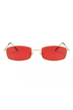 Toz Vintage Kırmızı Narrow Vintage&Retro Kedi Güneş Gözlüğü