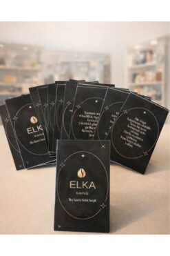 ELKA Türk Kahvesi & Kahve Yanı Fal Kartları Seti