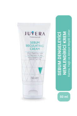 JUVERA Cosmeceuticals Karma Ve Yağlı Ciltler Için Sebum Dengeleyici Ve Yağlandırmadan Nemlendiren Krem 50ml