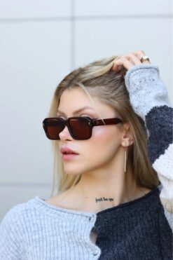 Nilu Moda Sumara Kahverengi Güneş Gözlüğü