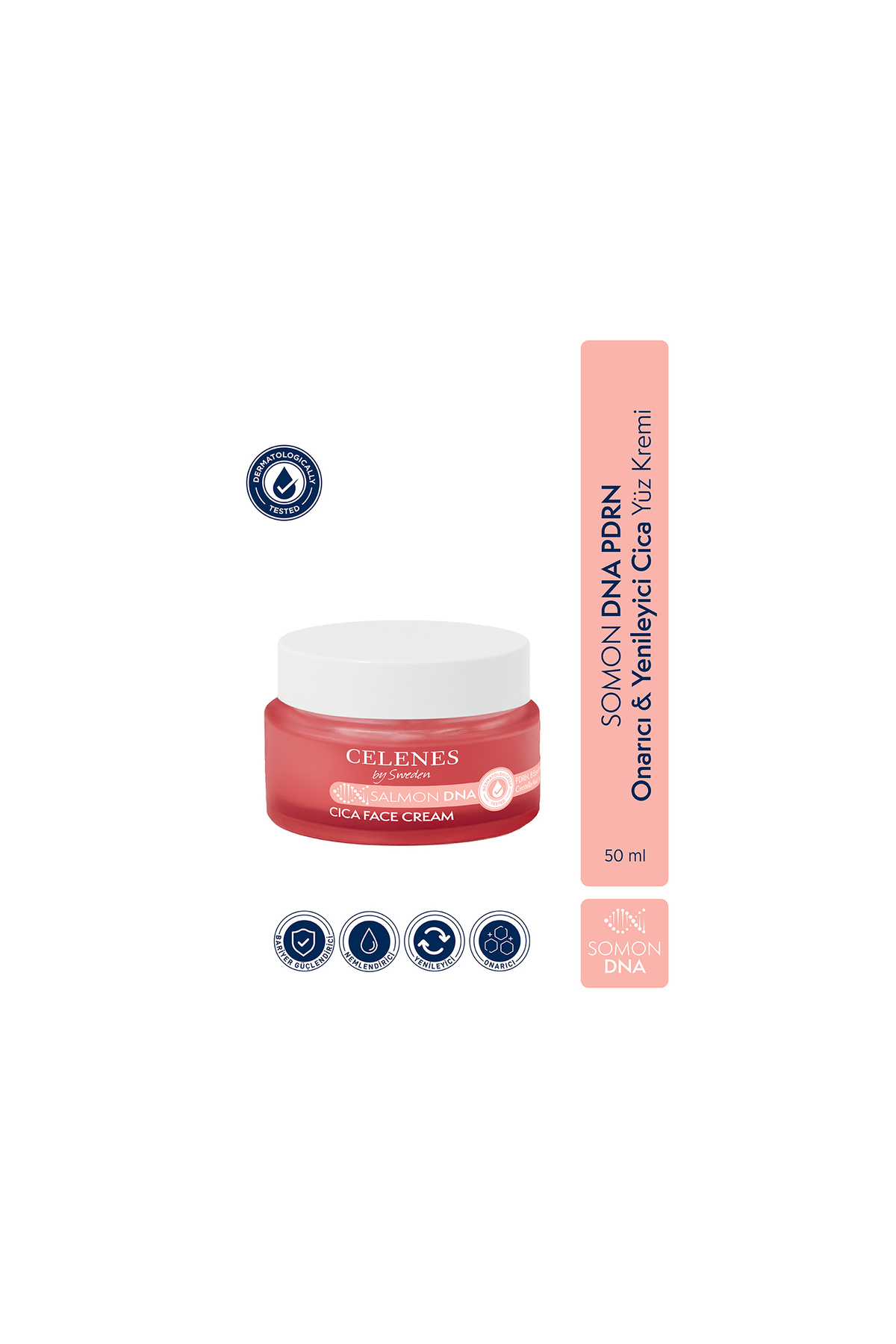 celenes by sweden Somon DNA Cica Yüz Kremi, 50 ml