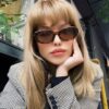 COOLANDBETTER Carol Cat Eye Vintage Tasarım Leopar Desenli Güneş Gözlüğü Retro / Reneyewear