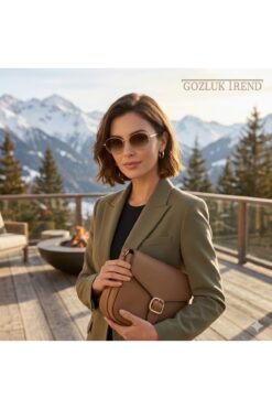 Vogue VO4353S 515281 54 848/13 -54 Soluk altın Kadın GÜneş Gözlüğü