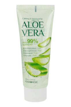 FOODAHOLIC Saf Organik Kore Aloe Vera Yatıştırıcı Soothing Jel Krem 100 ml