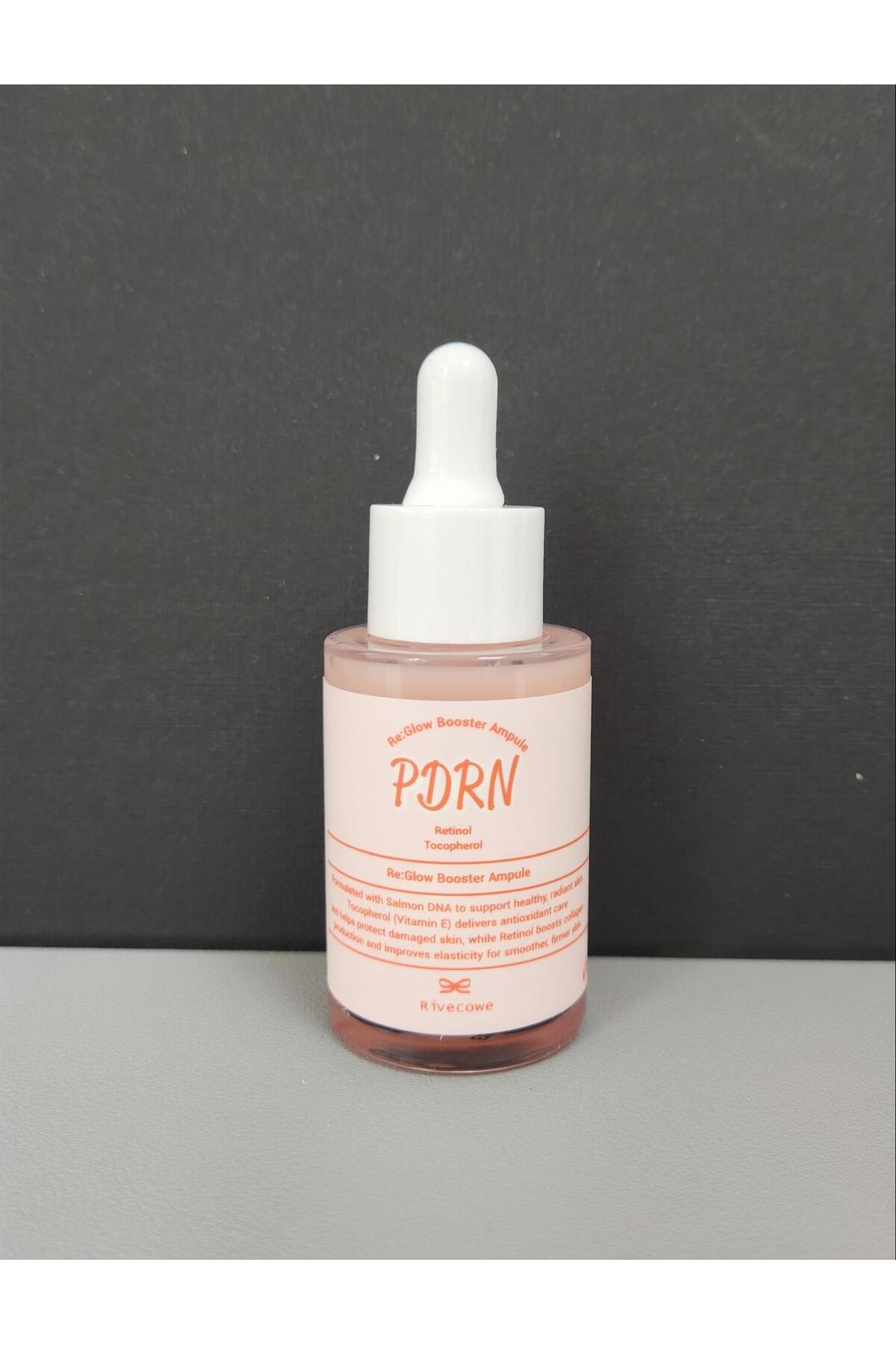 RIVECOWE PDRN Retinol Ampul 30 ml – Yağlı ve Hassas Ciltler İçin Canlandırıcı Serum - Görsel 3