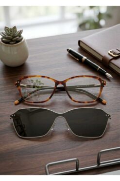 Glare New28 Klipsli Optik uyumlu Uv 400 Korumalı mavi ısık Korumalı