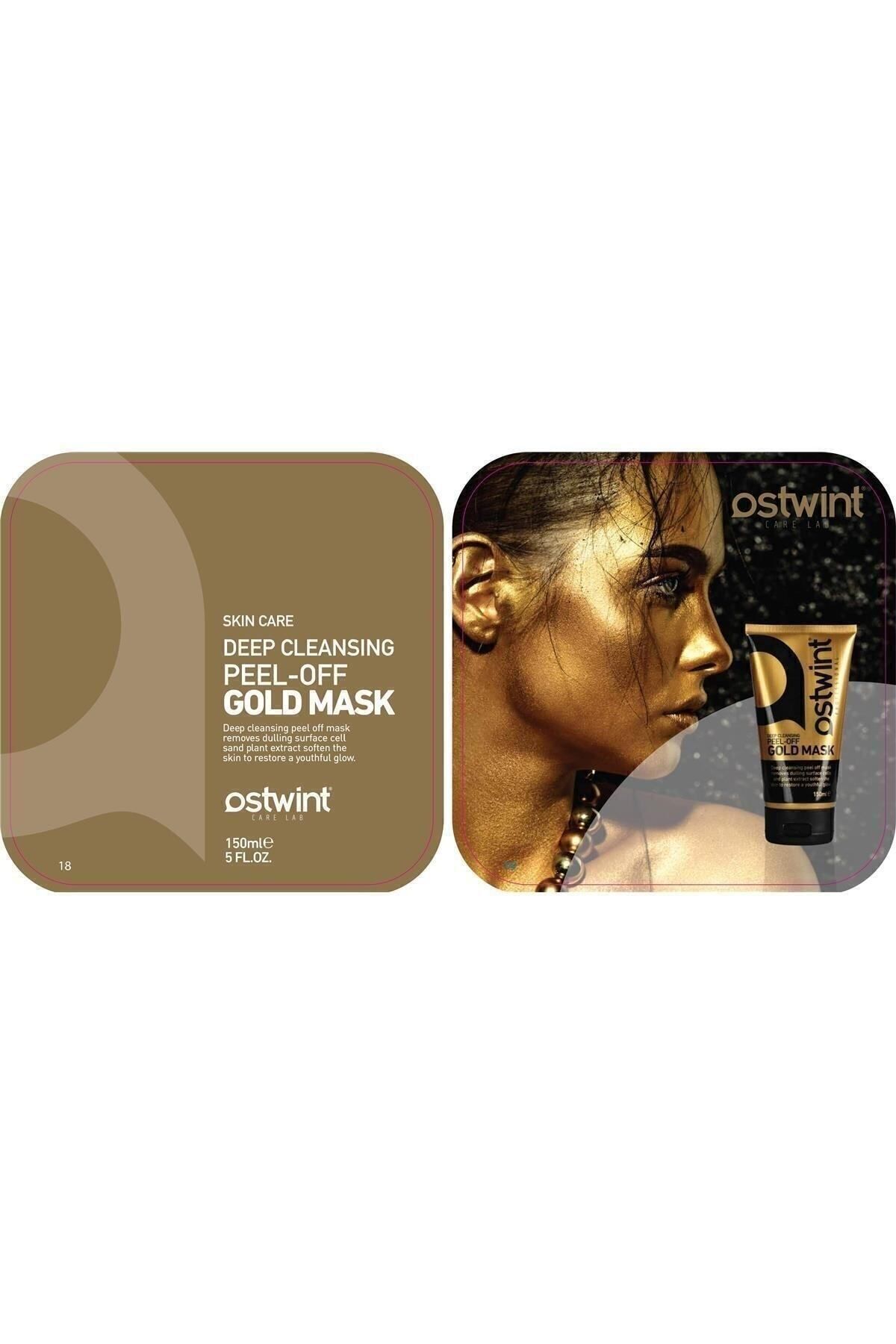 Ostwint Gold Yüz Maskesi 150 ml Black Yüz Maskesi 150 ml - Görsel 3