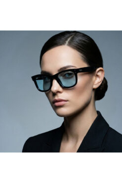 Ray-Ban Rayban Unisex Güneş Gözlüğü Wayfarer Reverse 0502s 6677/72 50-22, Dikdörtgen Asetat Çerçeve