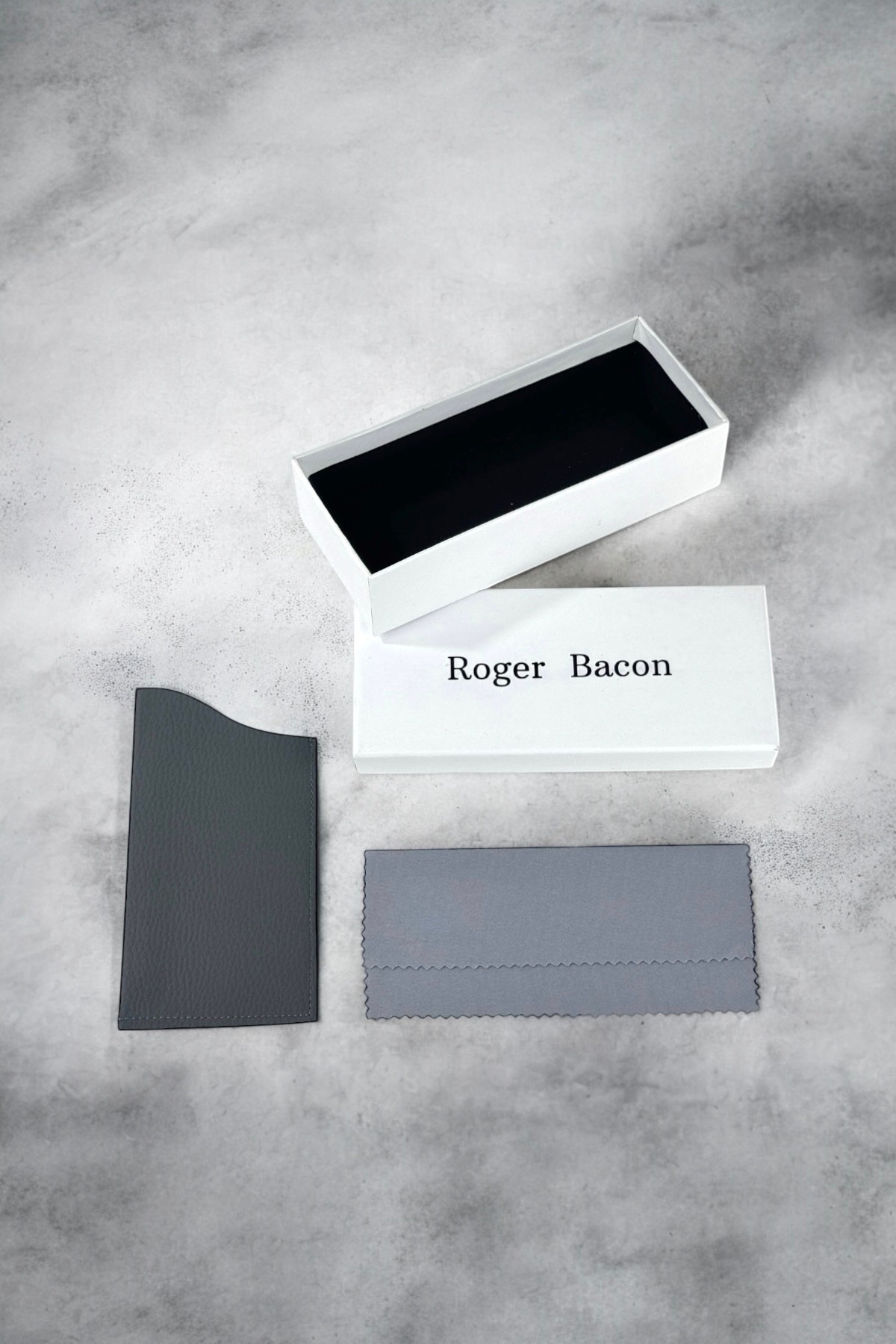 Roger Bacon Siyah Güneş Gözlük Erkek & Kadın Uv400 Cam - Görsel 2