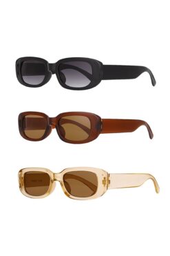 Kinary Uv400 Korumalı Unisex Güneş Gözlüğü 3'lü Fırsat Seti 1047