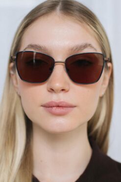 Bilge Karga Sumru Bronze Blue Brown Güneş Gözlüğü