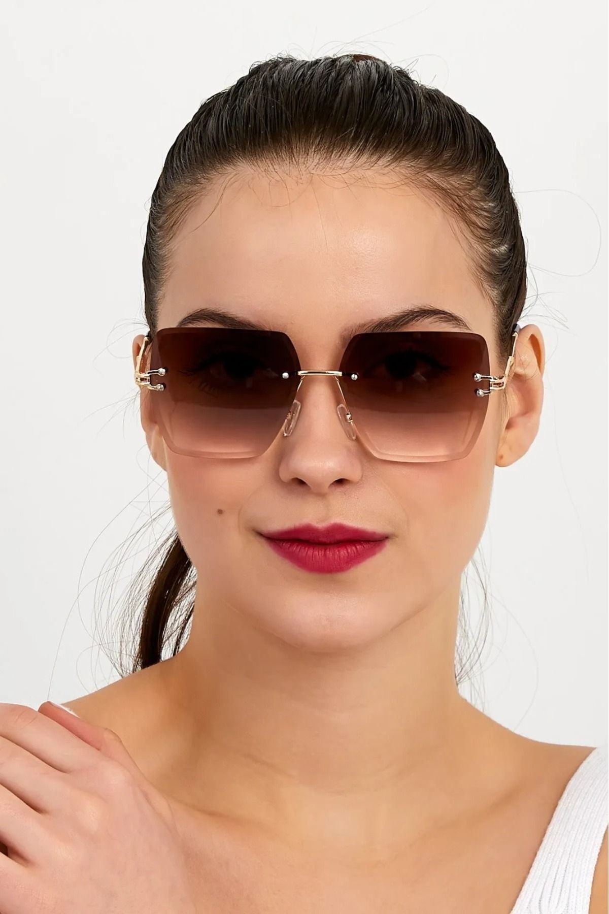 ModaLucci KLASİK POPÜLER KADIN GÜNEŞ GÖZLÜĞÜ - Görsel 2