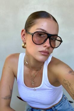 Roger Bacon Aviator Black Nude Kadın Güneş Gözlüğü