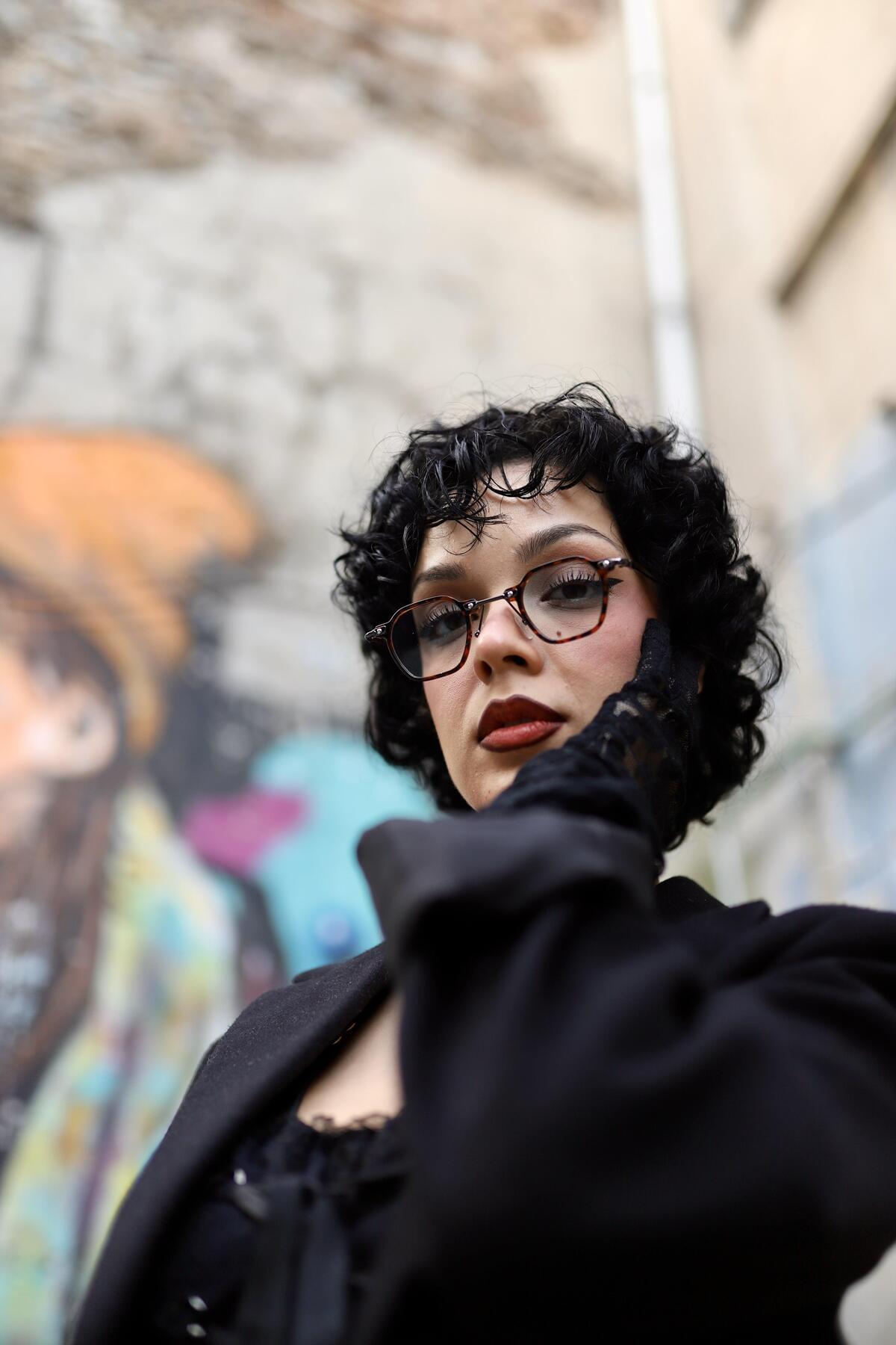 Angel Eyes Mavi Işık Korumalı Gözlük Minimal Tasarım Leopar Çerçeve Blue Block Cam - Görsel 2