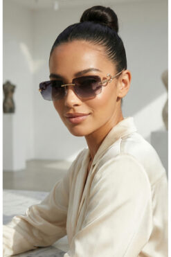 Kapin Ciao Çerçevesiz Kristal Kesim Çerçeve - Siyah