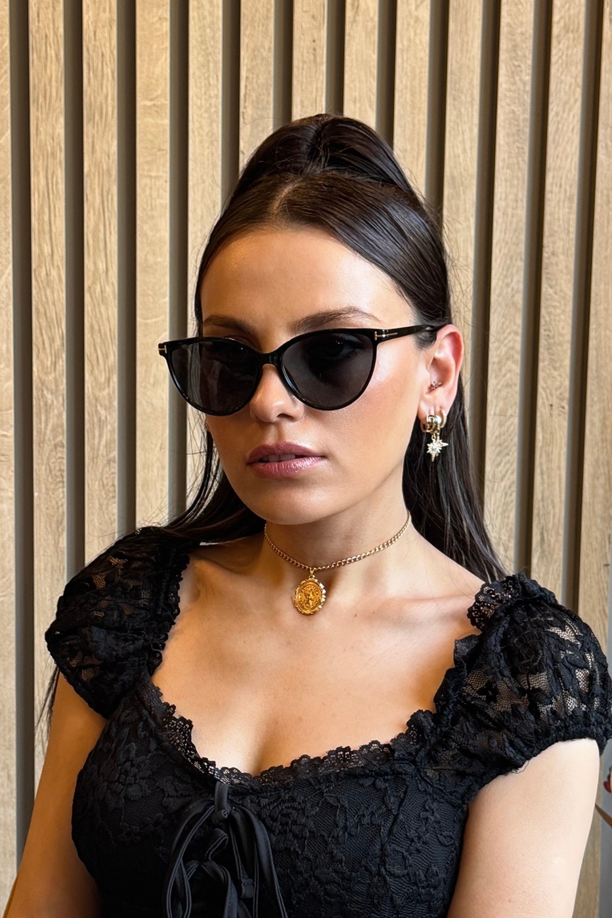 By Harmony Bh Db031 Siyah Kadın Güneş Gözlüğü - Görsel 2