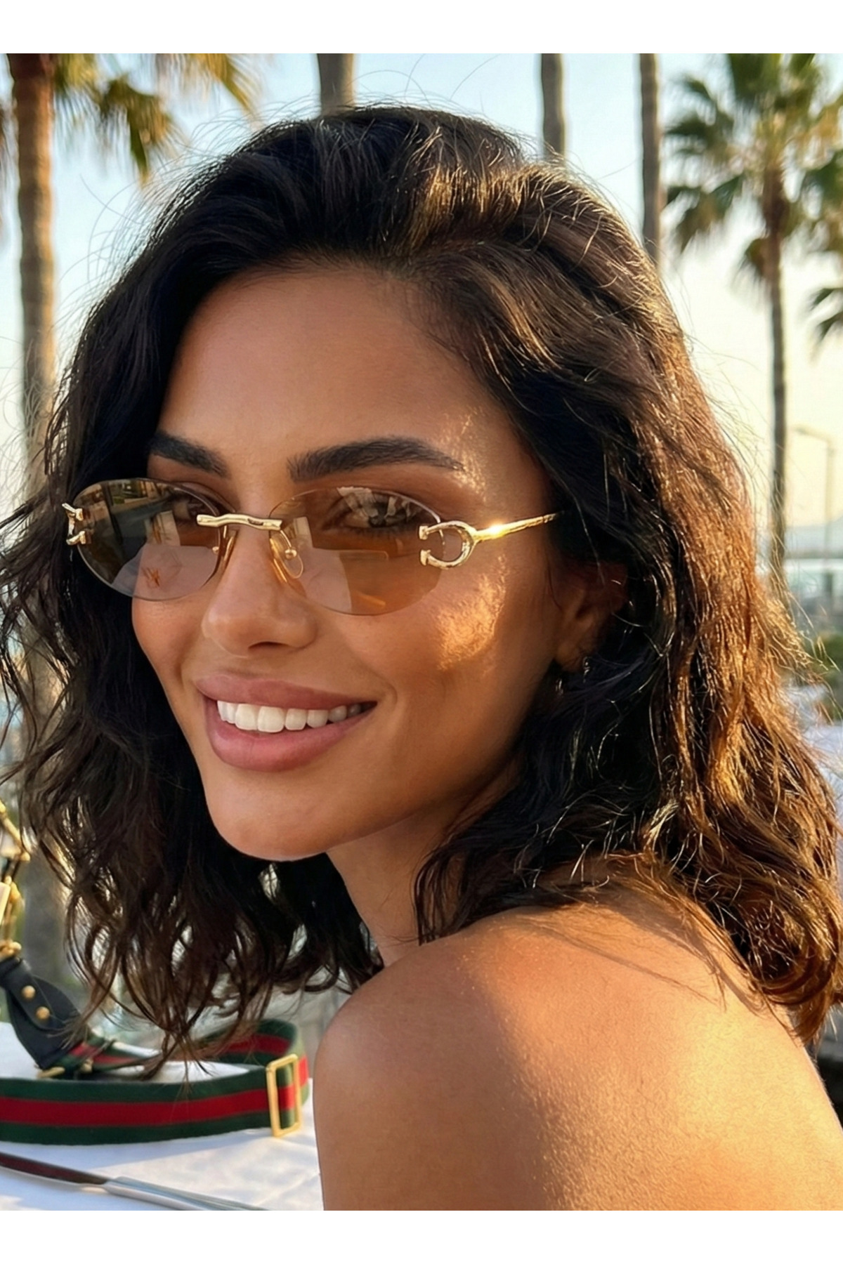 MONAL EYEWEAR JACARTY U MODEL PEMBE GÜNEŞ GÖZLÜĞÜ EŞE/SEVGİLİYE HEDİYE UV400 KORUMA