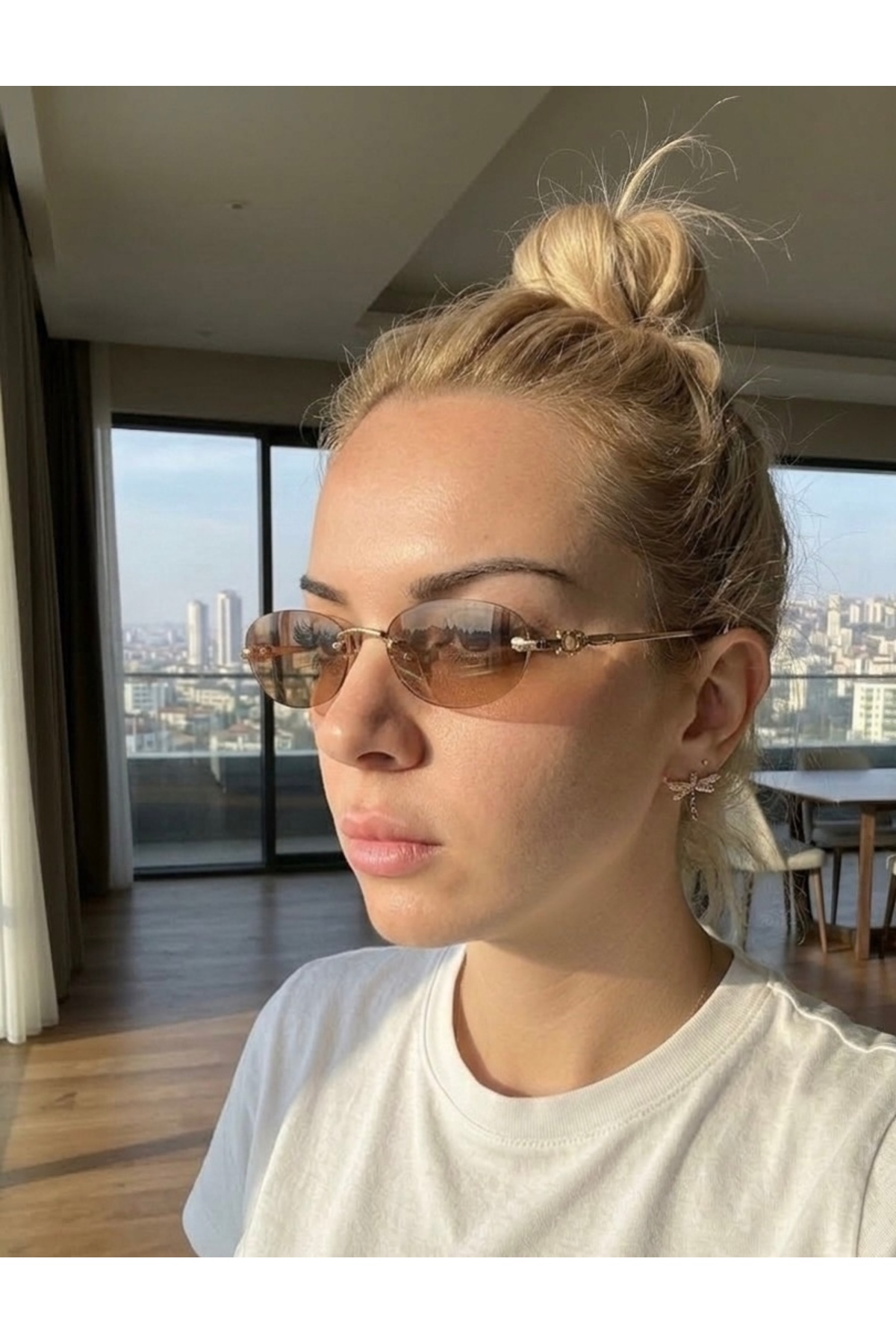 Rachel Paris 2616 C4 54 Kadın Güneş Gözlüğü - Görsel 2