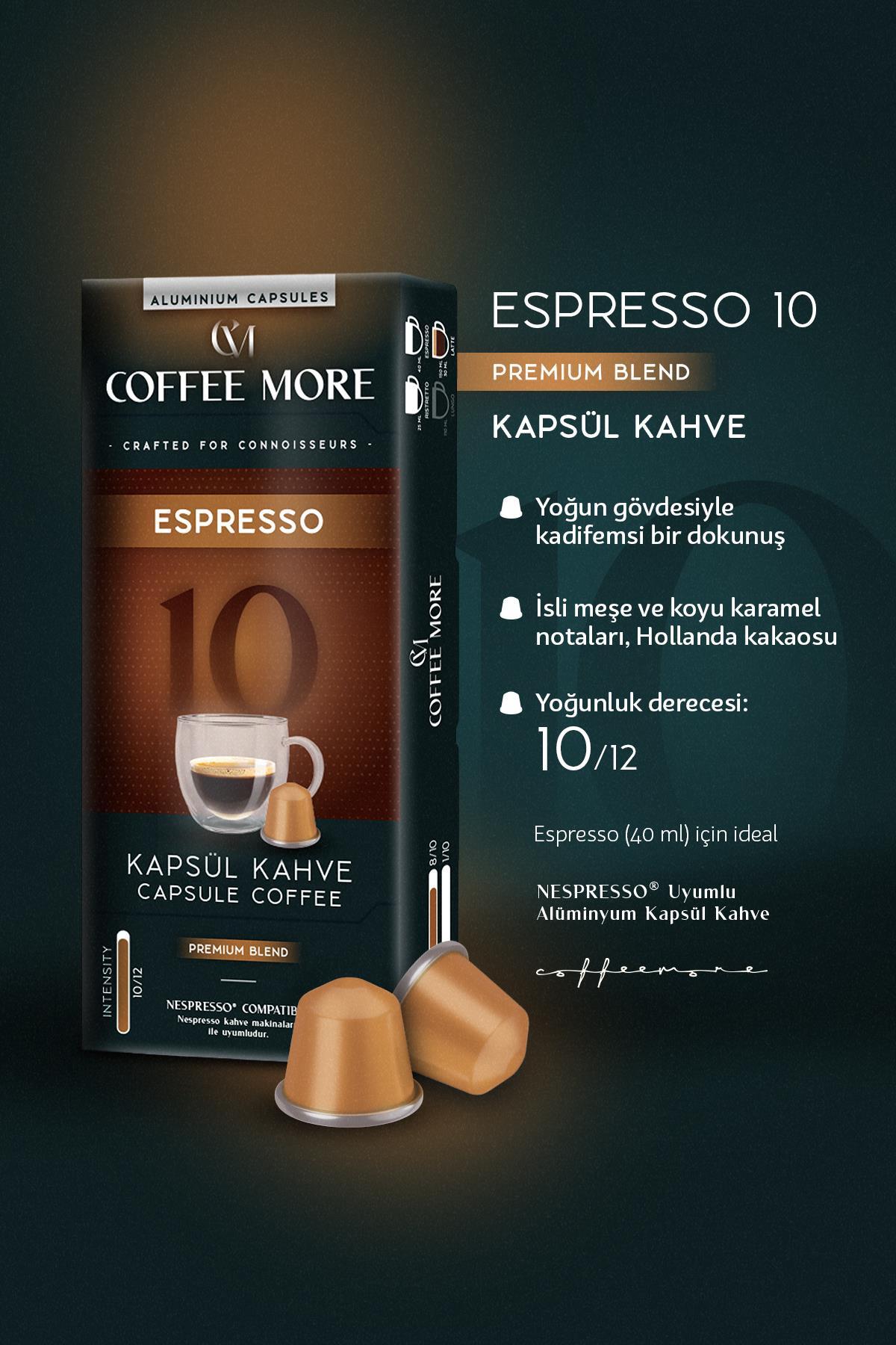 C.M Coffee More 10 Espresso Kapsül Kahve 10 Kapsül - Görsel 2