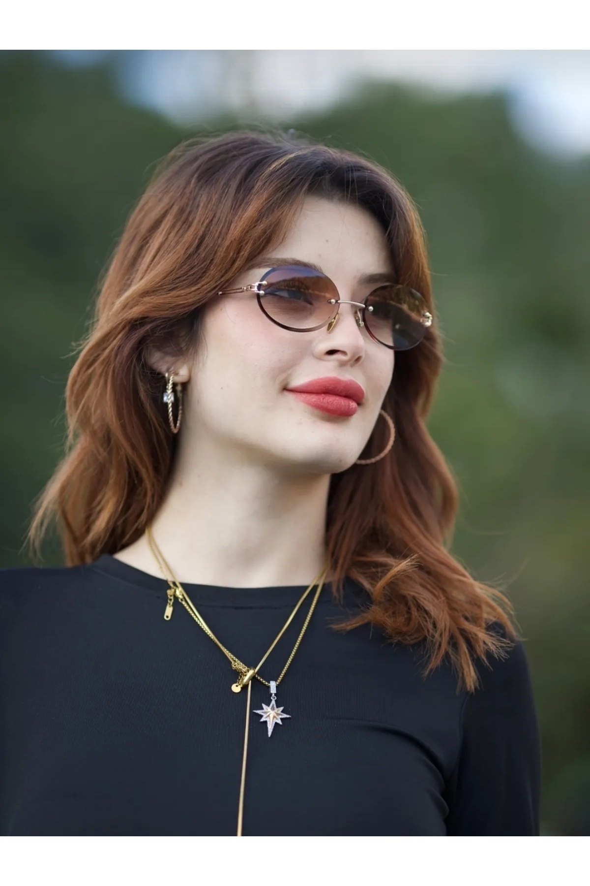 Byc polo Cbp1027 Çerçevesiz Zarif Şık Kadın Gözlük...