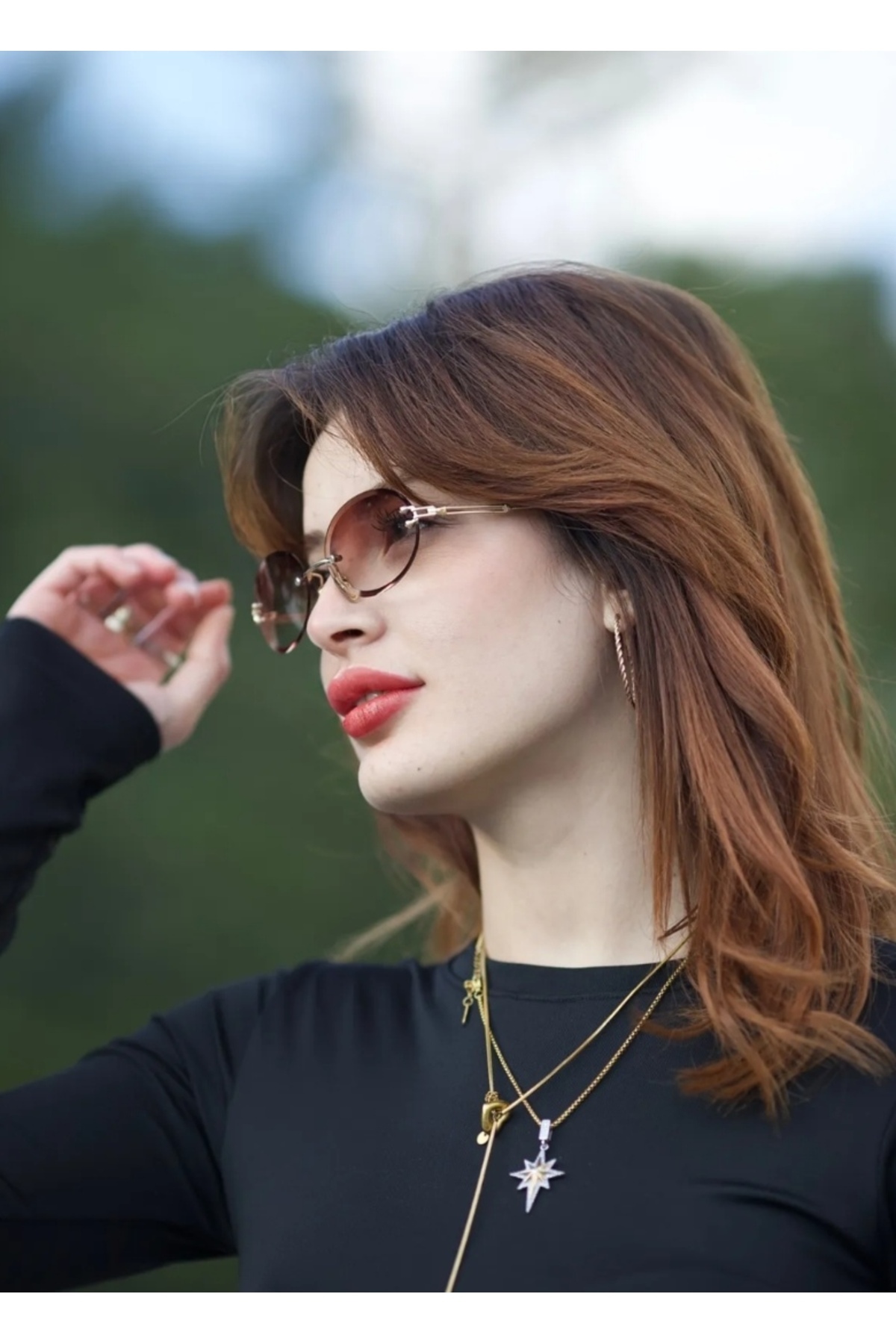 Byc polo Cbp1027 Çerçevesiz Zarif Şık Kadın Gözlük... - Görsel 2