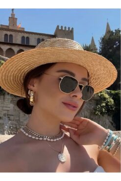 Goldmine Beşgen Güneş Gözlüğü Unisex