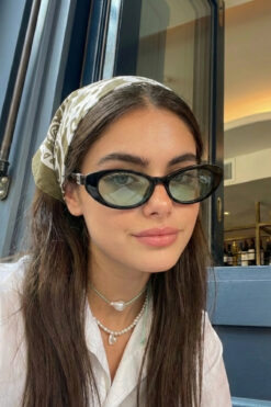 MACERATİ Garden Slim Siyah Uv400 Korumalı Ultra Hafif Siyah Kadın Güneş Gözlüğü