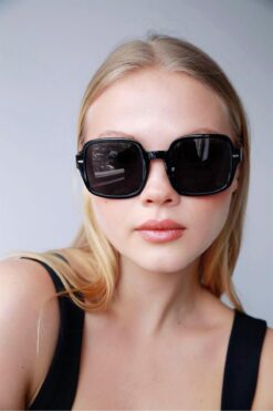 Bilge Karga Fletcher Black Black Güneş Gözlüğü