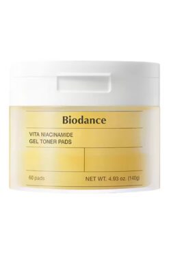 Biodance Vita Niacinamide Gel Toner Pads - Aydınlatıcı ve Eşitleyici Maske 60 ad.(MS Beauty)