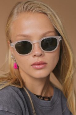 Bilge Karga Ryan Matt Clear Green Güneş Gözlüğü