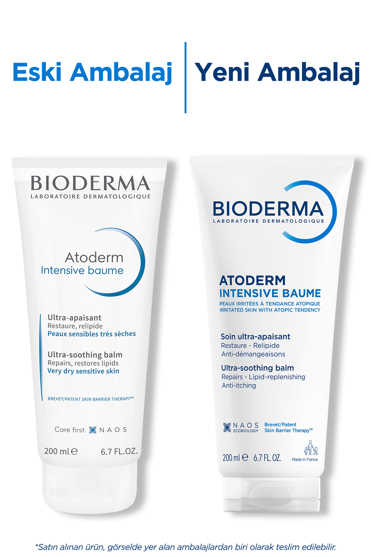 Bioderma Atoderm Intensive Balm Çok Kuru Atopi Eğilimli Cilt Nemlendirici Onarıcı Krem Yetişkin, Çocuk 200 ml - Görsel 2