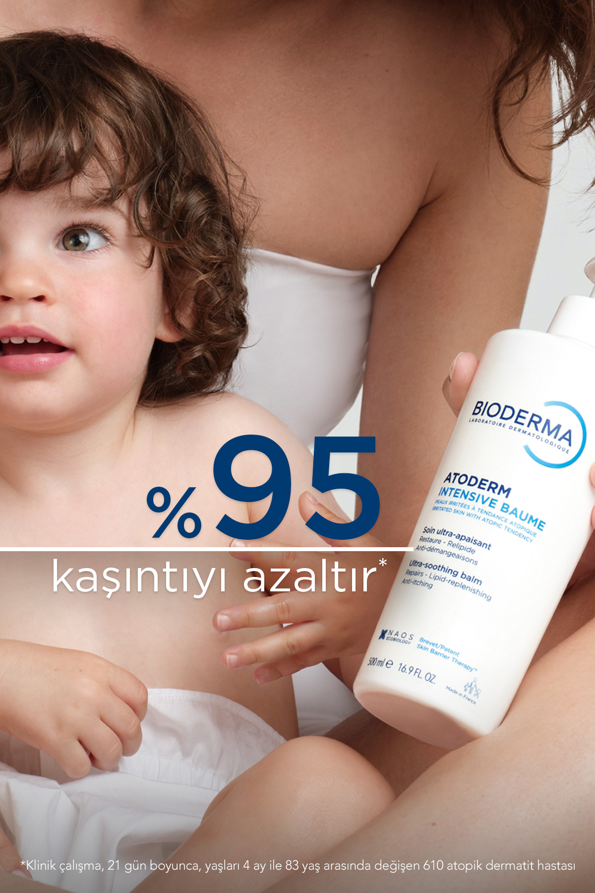 Bioderma Atoderm Intensive Balm Çok Kuru Atopi Eğilimli Cilt Nemlendirici Onarıcı Krem Yetişkin, Çocuk 200 ml - Görsel 3