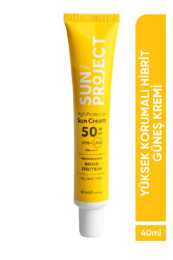 Görkito The Sun Project Yüksek Korumalı Hibrit Güneş Kremi High Protection Hybrid Sun Cream 50 Spf Pa 40 ml