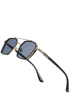 WATCHOFROYAL Royal Eyewear Re0039 Gold- Siyah Güneş Gözlüğü