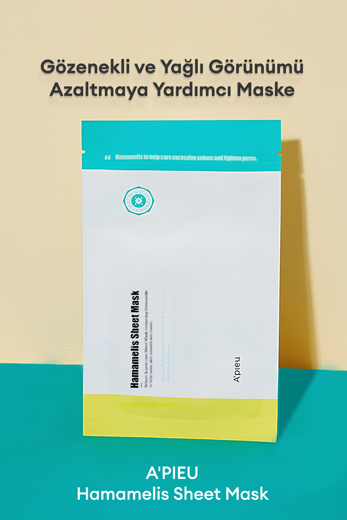 Missha Hamamelis Özlü Yağlanma Ve Gözenek Karşıtı Bakım Sunan Yaprak Maske A'pıeu Hamamelis Sheet Mask