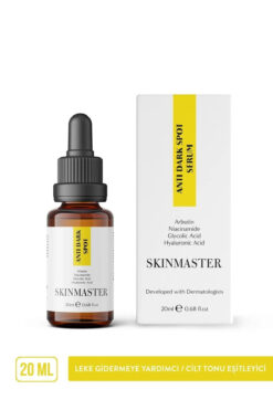 SkinMaster Leke Karşıtı Cilt Tonu Eşitleyici Bakım Serumu 20 Ml (arbutin, Niacinamide, Glycolic Acid, Ha)