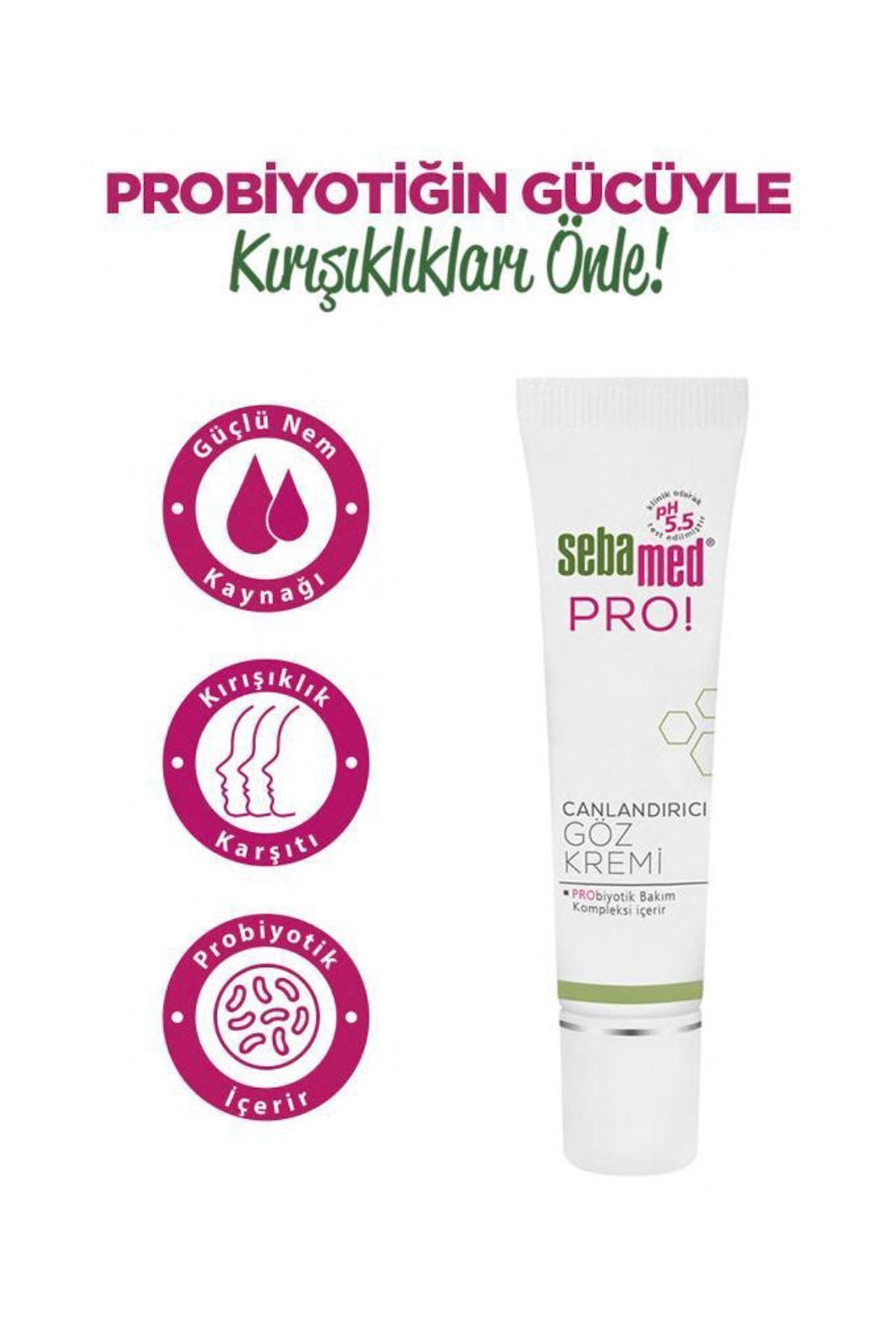 Sebamed Pro Canlandırıcı Göz Kremi 15 Ml